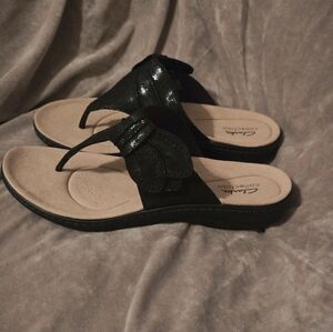 Clarks Women's Black Sandals